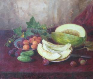 Натюрморт с дыней Максимов К.Е.