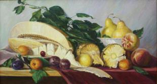 Натюрморт с дыней Маркова Т.В.