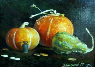 Натюрморт с гирьками 166