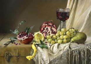 Натюрморт с гранатами Чернышов М.В.