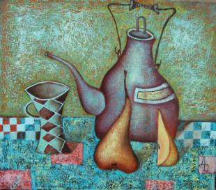 Натюрморт с грушей 175