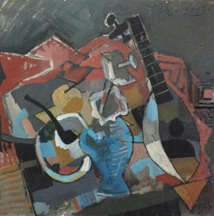 Натюрморт с лютней 40