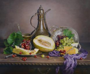 Натюрморт с медным кувшином 205