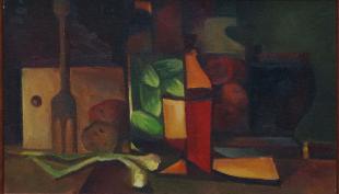 Натюрморт с огурцом 335