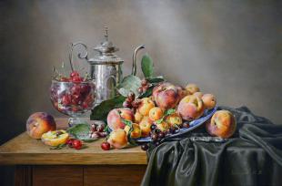 Натюрморт с серебрянным кувшином Чернышов М.В.