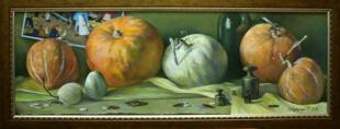 Натюрморт с тыквами 166