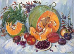 Натюрморт с тыквой 352