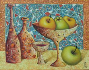 натюрморт с яблоками 176