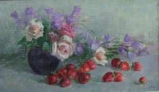 Натюрморт с ягодами 215