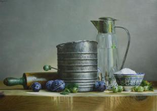 Натюрморт с жестяным ситом Шагидуллин Р.С.