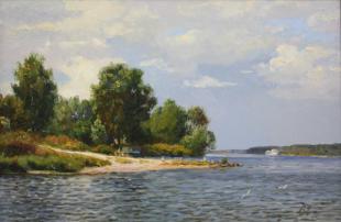 На Волге. Плёс Лукиянов В.А.