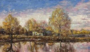 Осеннее озеро 298