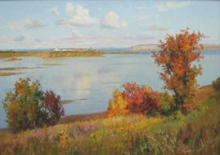 Осень. Река Свияга. Лукиянов В.А.