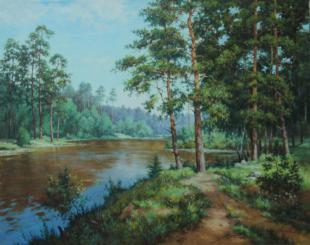 озеро в лесу Чернышов М.В.