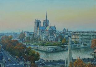 Париж вечером 20