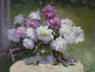 Пионы в моём саду Николаев Ю.В.