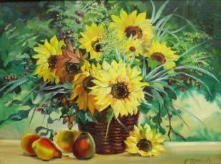 Подсолнухи 150