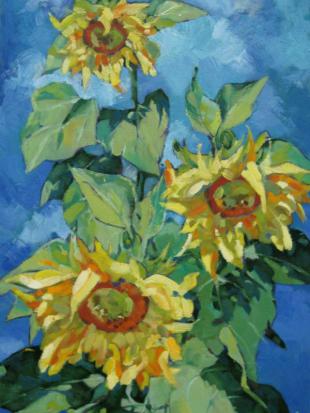 Подсолнухи 109