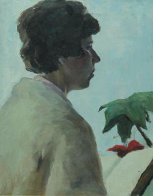 портрет женщины Родионов В.А.