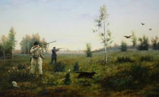 По тетеревиным выводкам 205