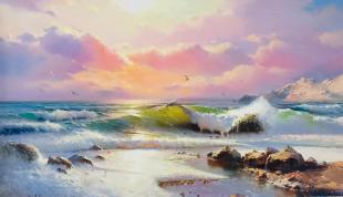 Розовый закат Румянцев П.В.