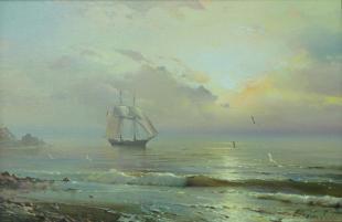 серебристый вечер Румянцев П.В.