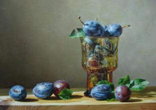 Сливы и бокал из Америки Шагидуллин Р.С.
