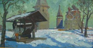 Солнечное утро  с. Лядины Попов В.А.