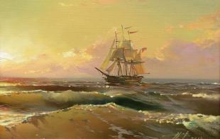 Среди моря Румянцев П.В.