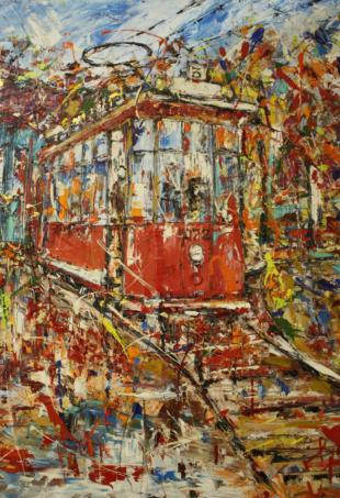 Старый трамвай 273