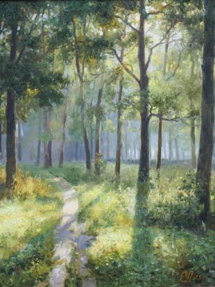 Утро в лесу Лукиянов В.А.