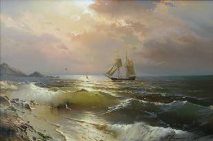 Вечер на море Румянцев П.В.