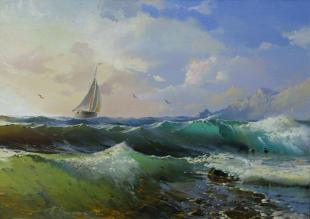 Вечерний прибой Румянцев П.В.