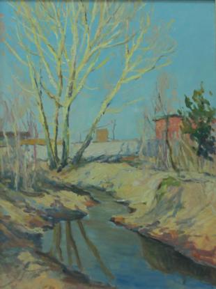 весенний пейзаж Родионов В.А.