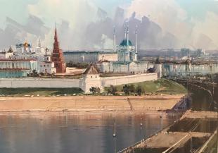 Вид на Казанский Кремль 33