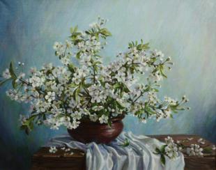 Вишня цветёт Маркова Т.В.