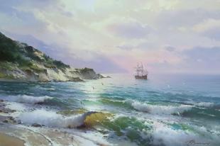 В морском заливе Румянцев П.В.