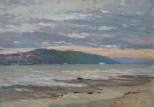 Волга в предзакатный час Родионов В.А.