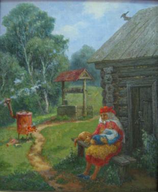 В тенечке Яманова Р.Р.