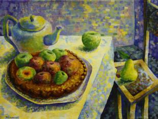 Яблочный пирог 16