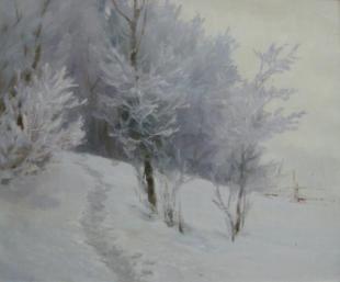 Зима. Тропинка Максимов К.Е.