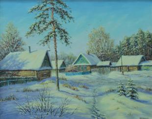 зима в деревне 32