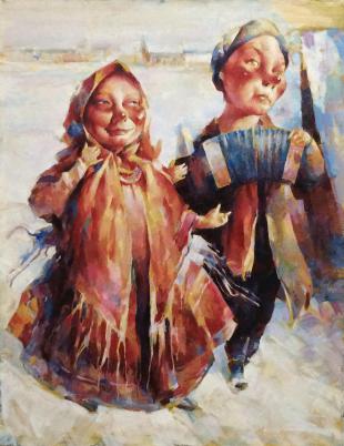 Зима. Гармонь 143