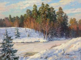 Зима на астраханке Лукиянов В.А.