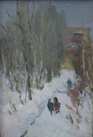 Зима в городе Родионов В.А.