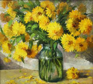 Золотые шары 52