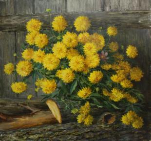 Золотые шары 133